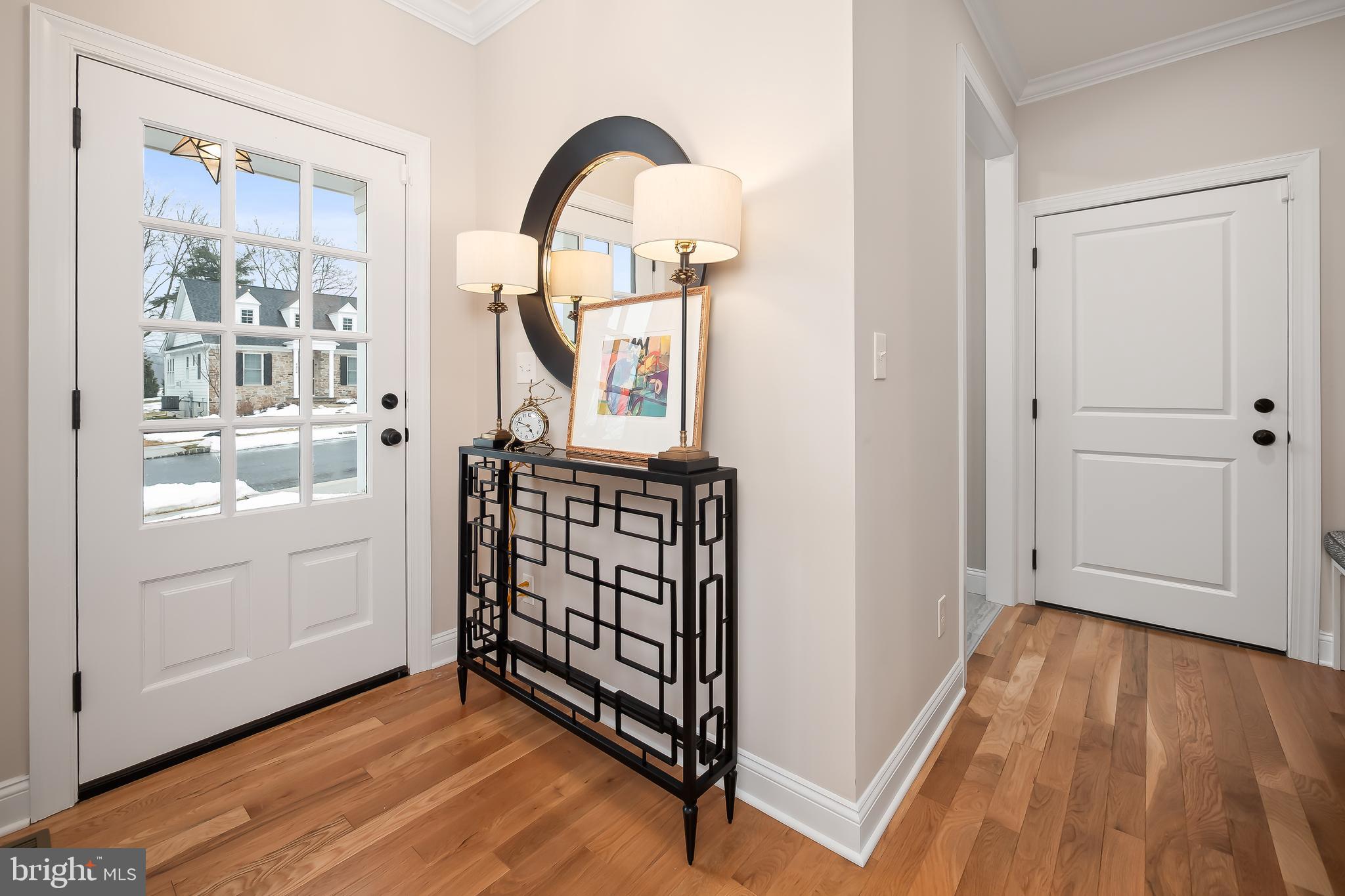 4459 Old Saucon Road Bethlehem, PA 18015 - Photo 6 of 39 a view of entryway with wooden floor