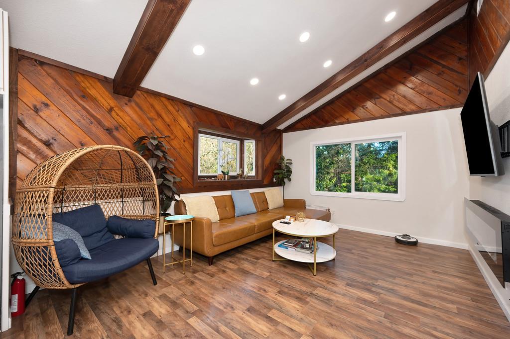 3191 Fort Jim Road Placerville, CA 95667 - Photo 22 of 30 a living room with furniture and a flat screen tv