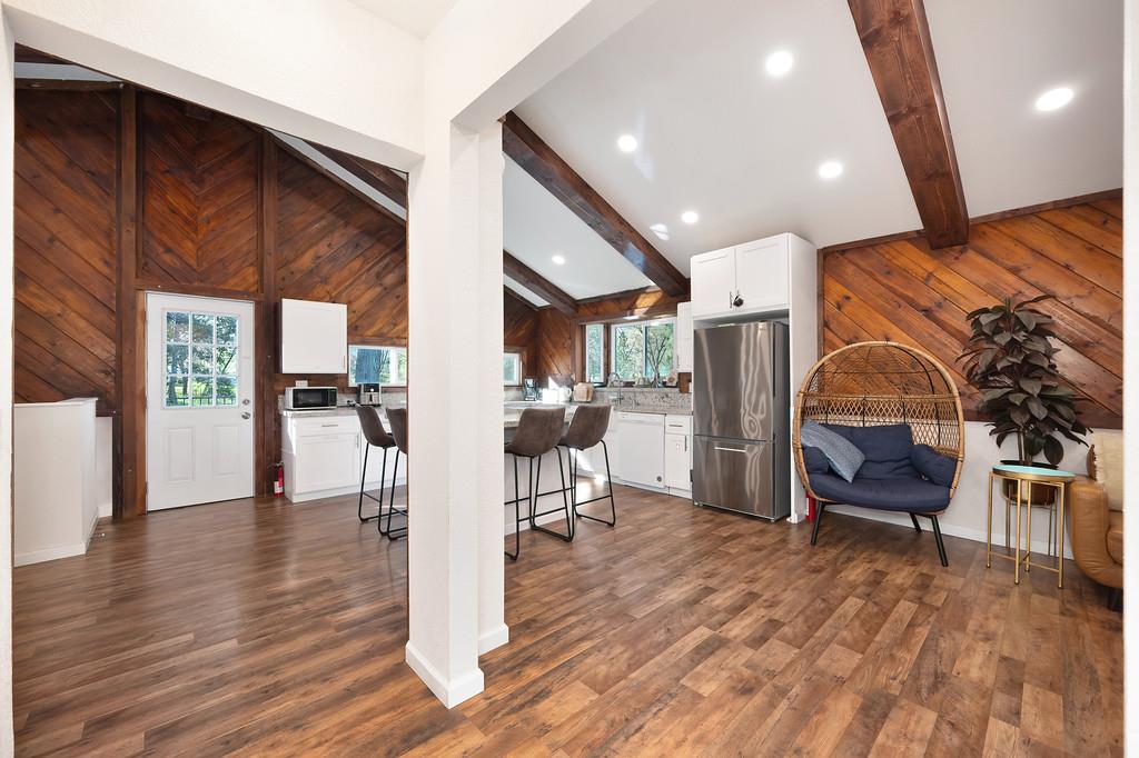 3191 Fort Jim Road Placerville, CA 95667 - Photo 25 of 30 a living room with furniture and a wooden floor
