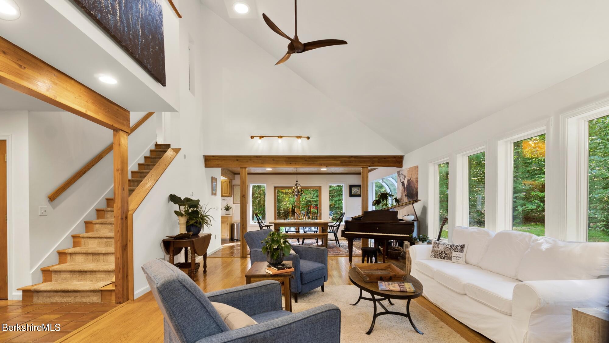 499 Norton Road Otis, MA 01029 - Photo 4 of 31 a living room with furniture and wooden floor