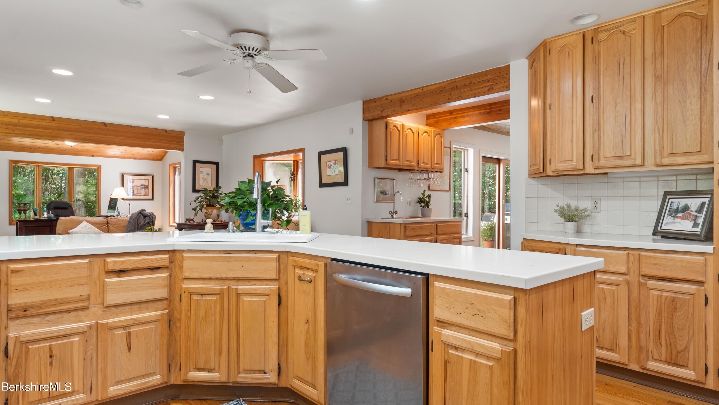 499 Norton Road Otis, MA 01029 - Photo 8 of 31 a kitchen with cabinets and window