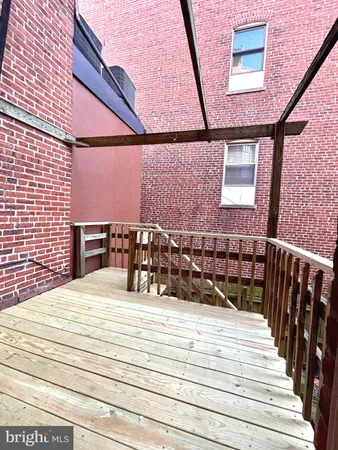 a view of a roof deck