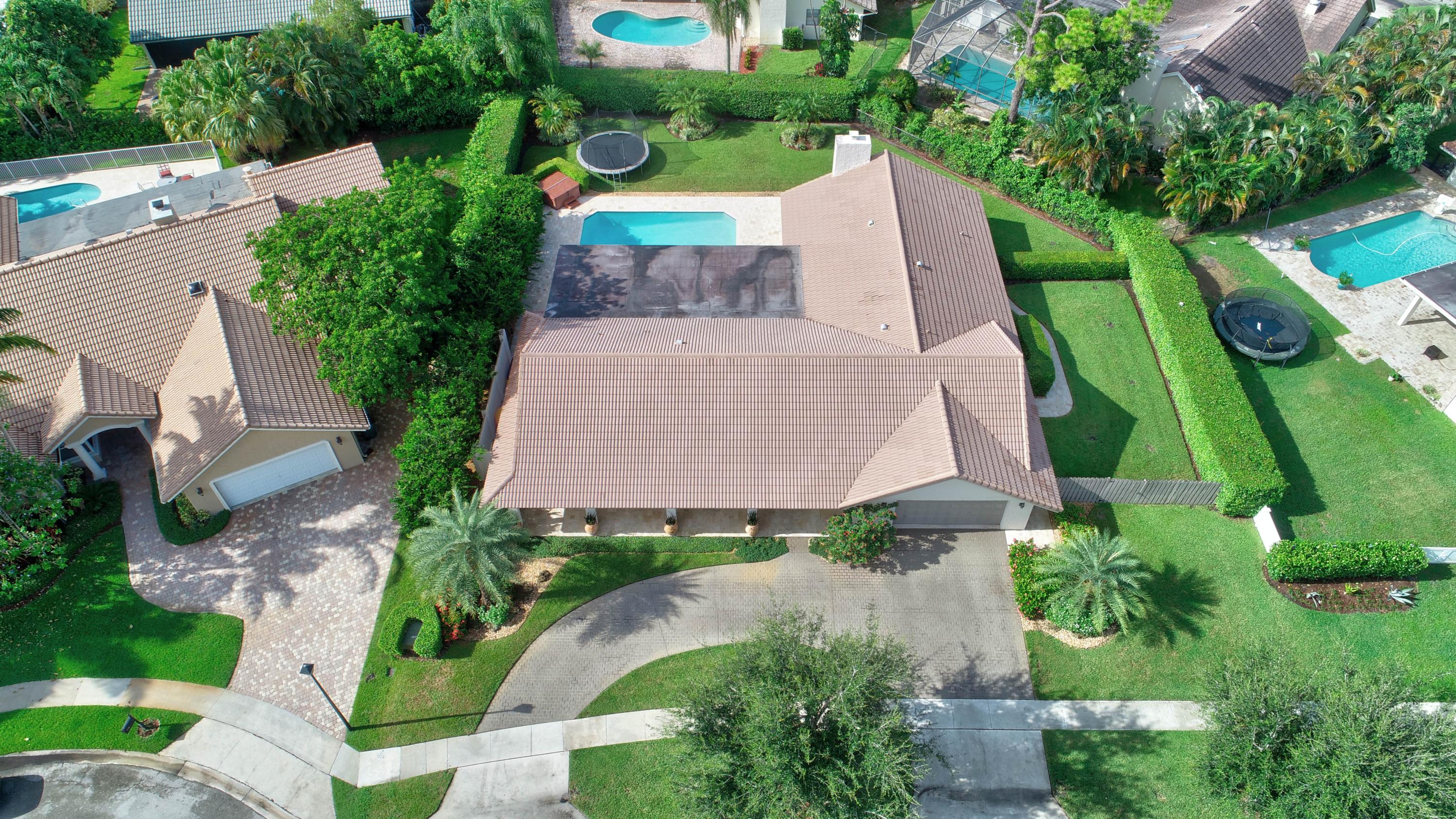 7624 Marbella Terrace Boca Raton, FL 33433 - Photo 47 of 55 an aerial view of a house