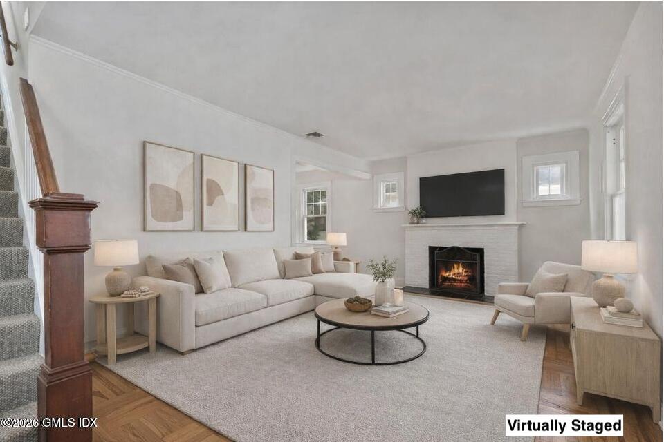 3 Bolling Place Greenwich, CT 06830 - Photo 5 of 18 Living Room Virtually Staged