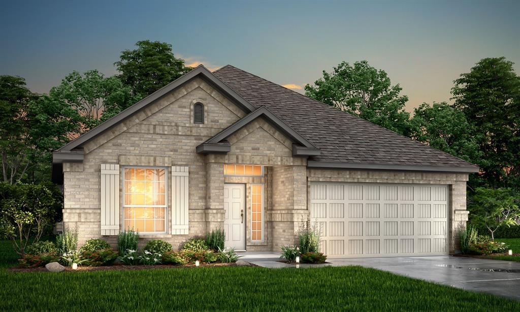 1420 Inks Drive DeSoto, TX 75115 - Photo 1 of 1 a front view of a house with a garden and plants