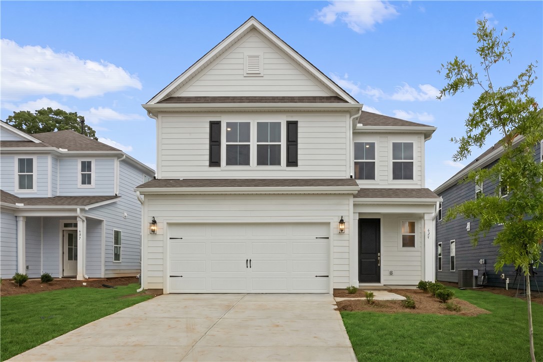 629 Sweetspire Trail, Unit 149 Seneca, SC 29678 - Photo 1 of 30 A classic facade with contrasting shutters and a welcoming entry.