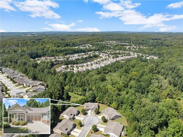 a view of city with tall buildings