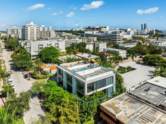 a view of a city of tall buildings