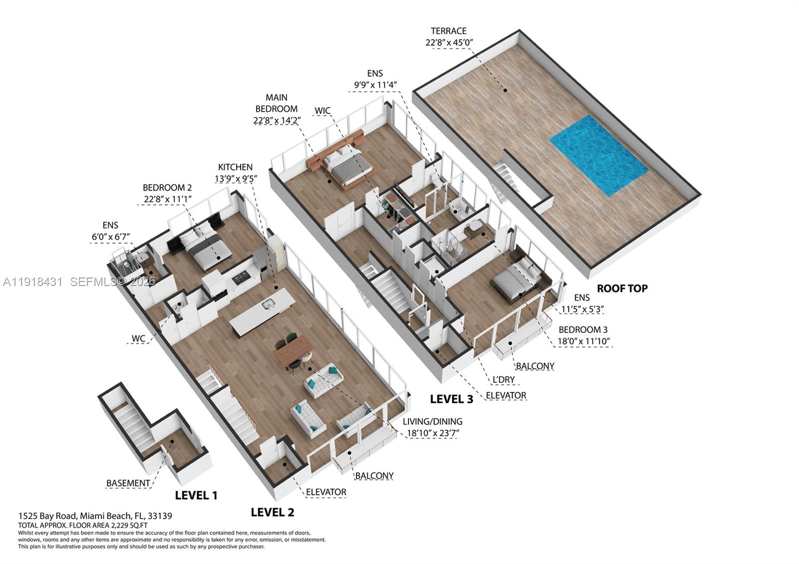 1525 Bay Road, Unit 1525 Miami Beach, FL 33139 - Photo 32 of 38