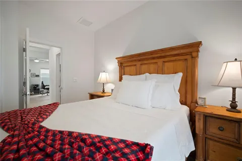 a view of a flower in front of flower