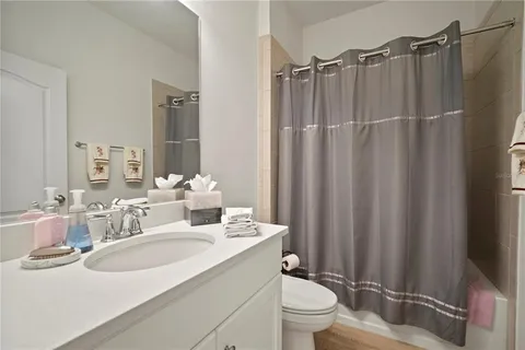 a view of an outdoor space and a yard