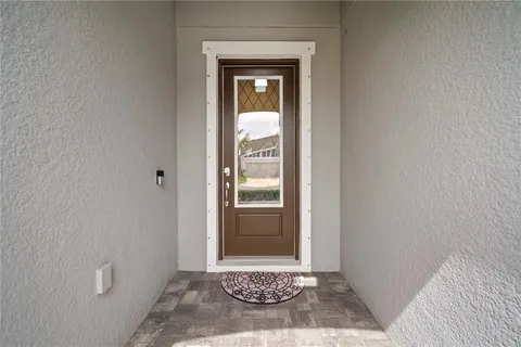 a view of a livingroom with furniture and a rug