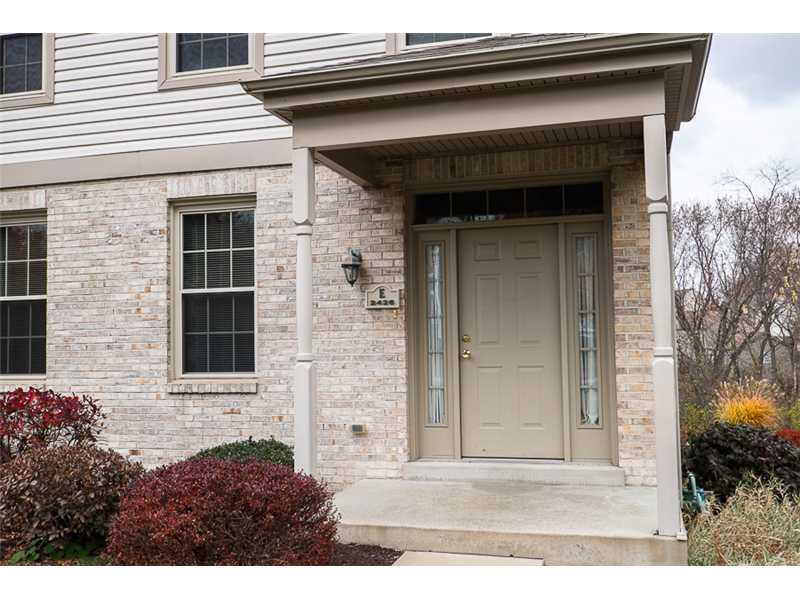2426-unit E Rochester Road Franklin Park, PA 15143 - Photo 2 of 24 Exterior Front. Covered front door!