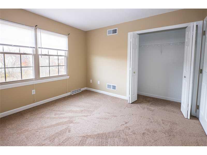 2426-unit E Rochester Road Franklin Park, PA 15143 - Photo 20 of 24 Bedroom. Double closet in third bedroom - all bedrooms have overhead lights!