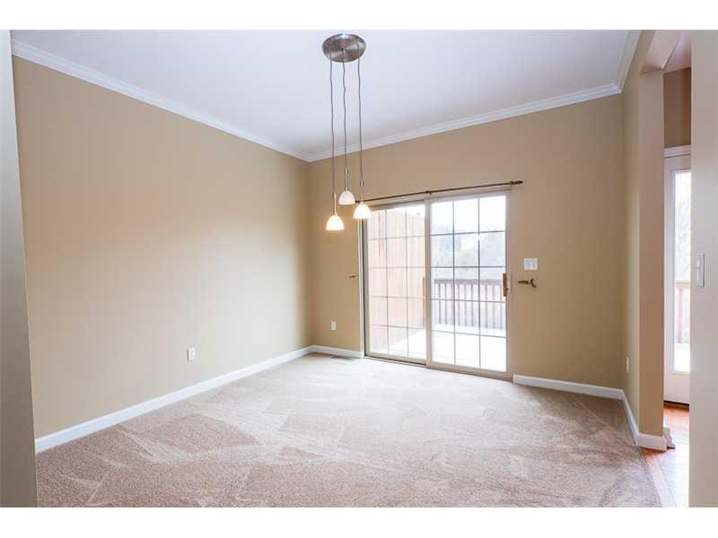 2426-unit E Rochester Road Franklin Park, PA 15143 - Photo 8 of 24 Dining Room. Dining Room opens to private deck with wooded views!