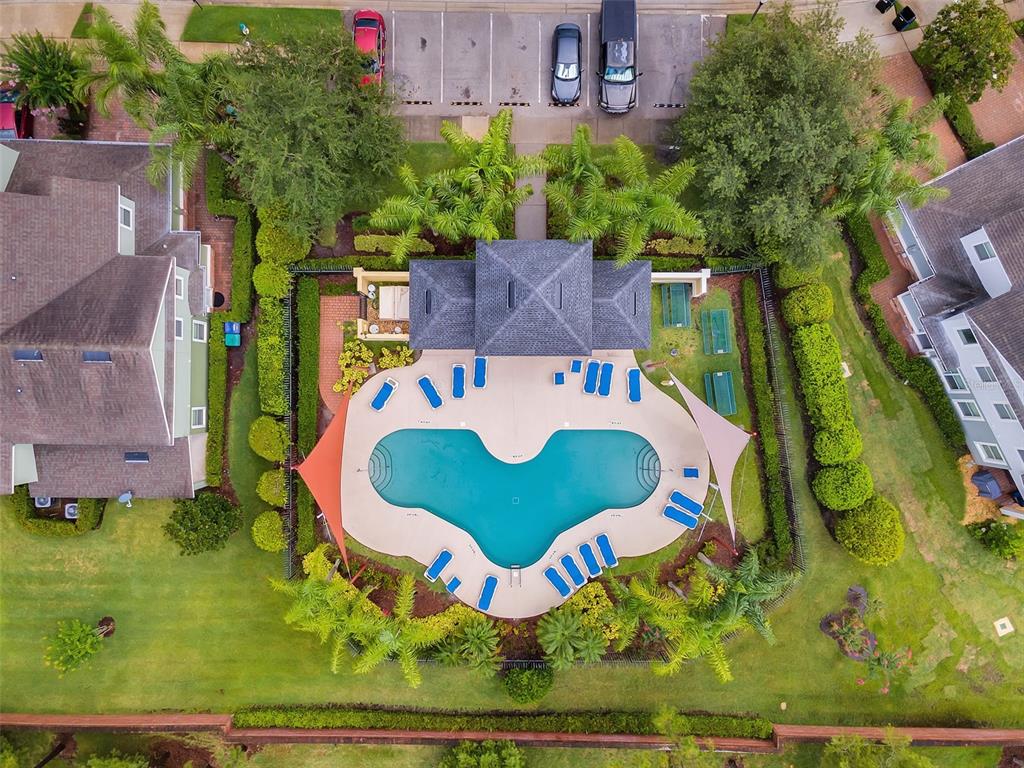 551 Terrace Spring Drive Orlando, FL 32828 - Photo 38 of 41 an aerial view of a house