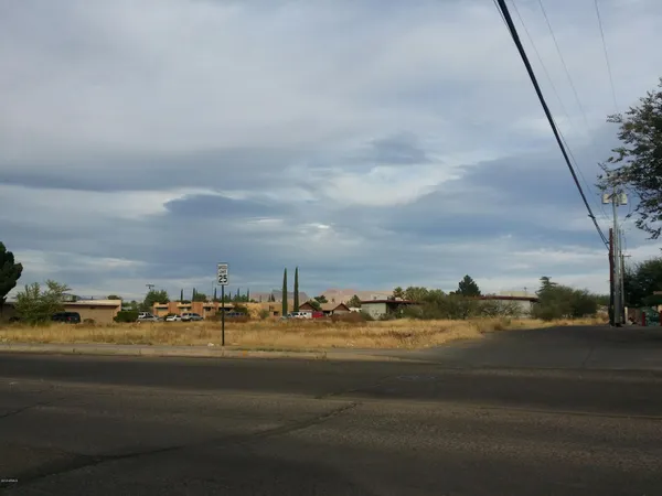 a view of building with ocean view