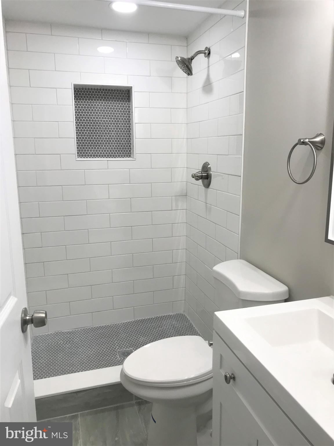 1277 Ritchie Highway, Unit A Arnold, MD 21012 - Photo 13 of 20 Primary Bath with Walk-in Shower