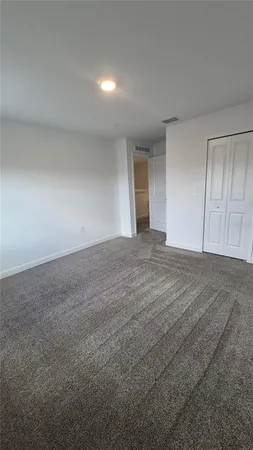 a view of empty room