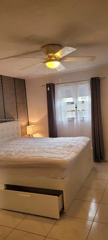 a room with a washer and dryer