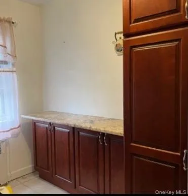 a close view of closet