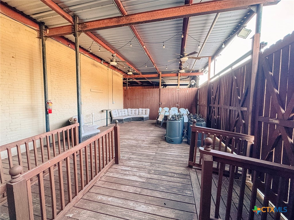 202 East Forrest Street Victoria, TX 77901 - Photo 46 of 47 a view of a porch with wooden floor