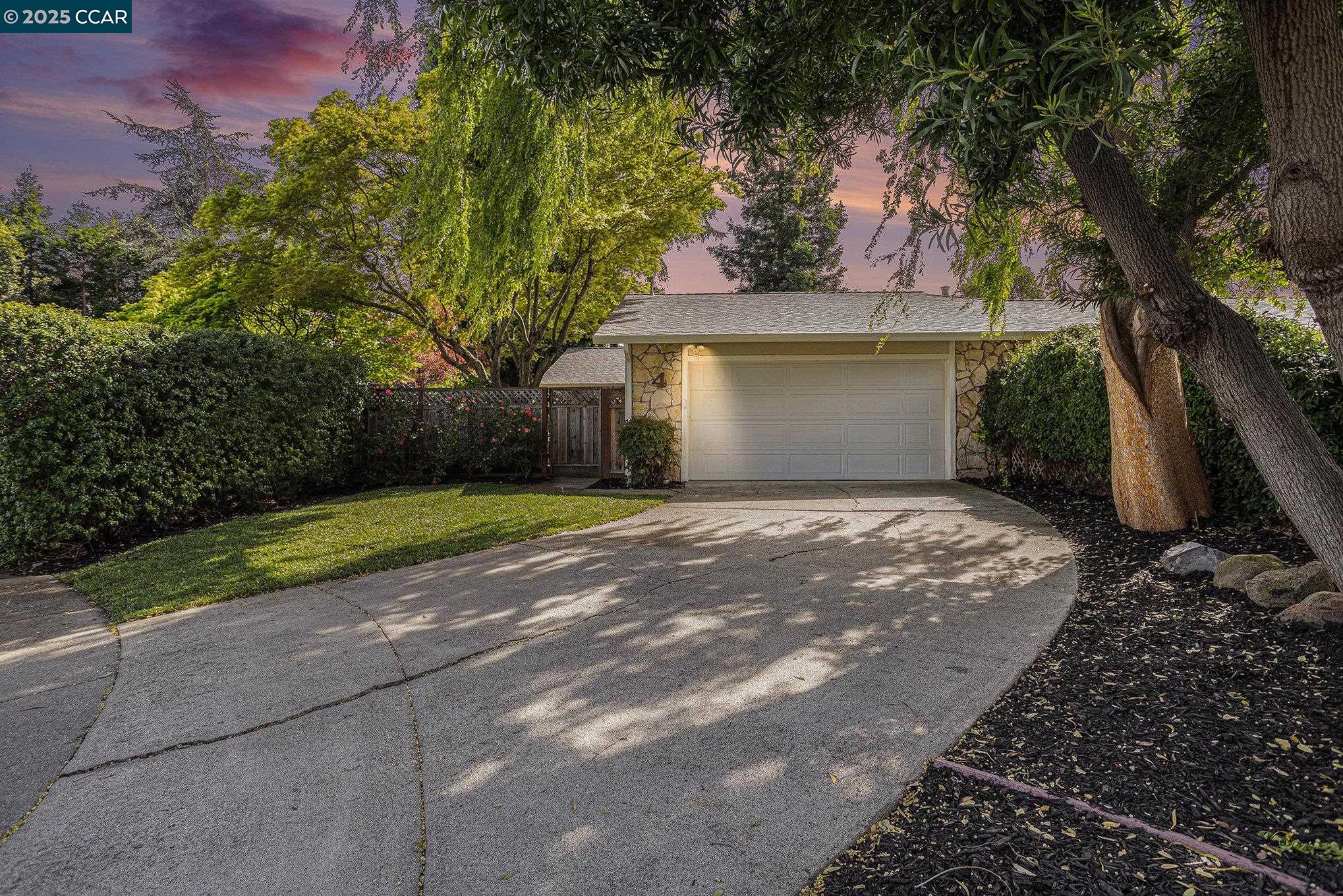 4 Serene Place Danville, CA 94526 - Photo 1 of 1 a view of a house with a yard