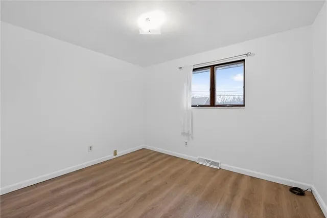 wooden floor in an empty room