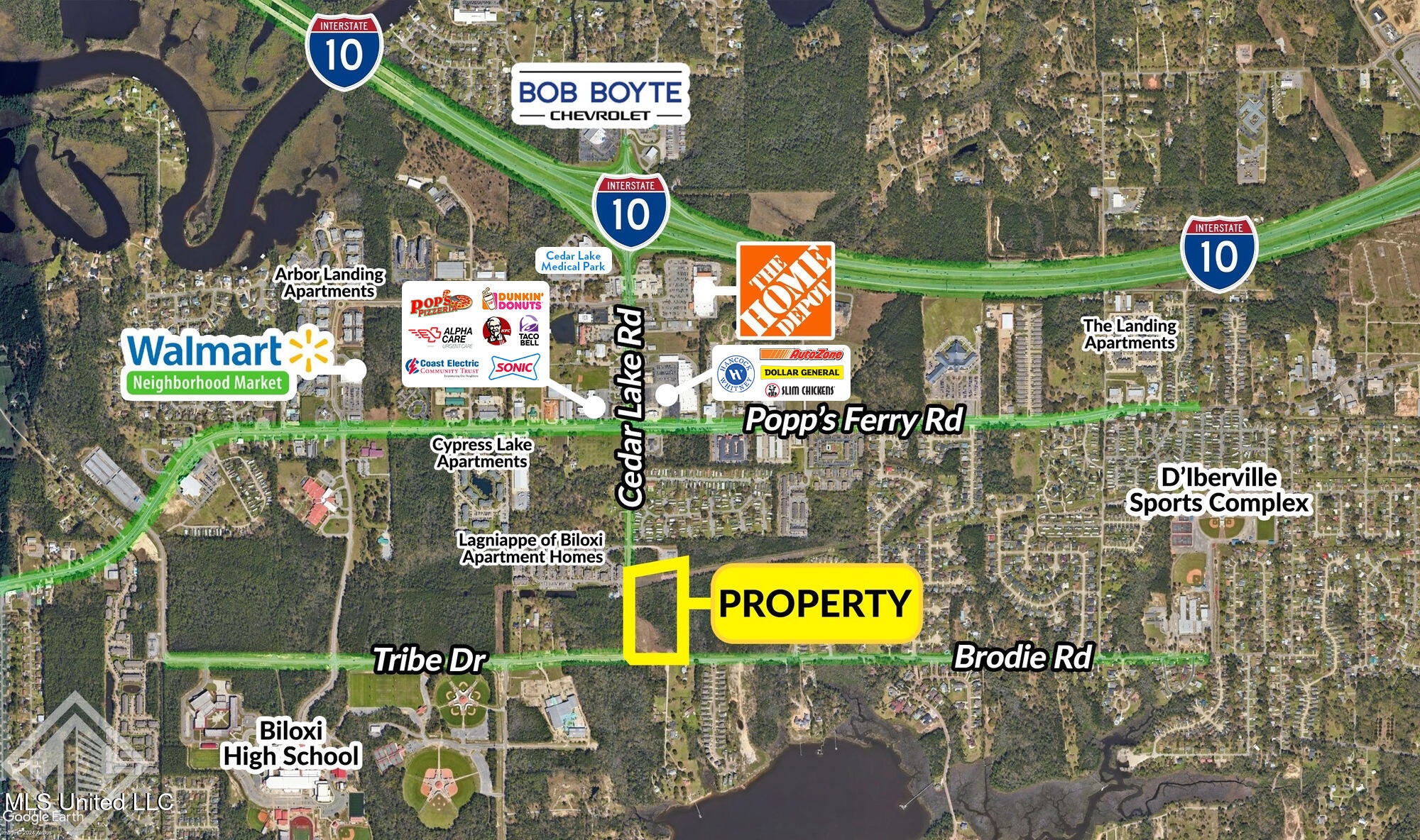 11.77 Ac on Cedar Lake_Aerial