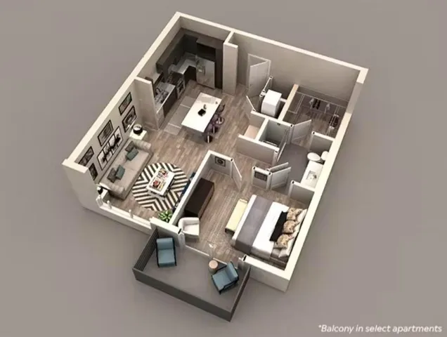 $1,717 | 1084 Howell Mill Road Northwest, Unit 102, Atlanta, GA 30318