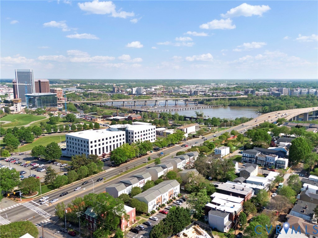 605 Spring Street, Unit B Richmond, VA 23220 - Photo 33 of 42 an aerial view of a city