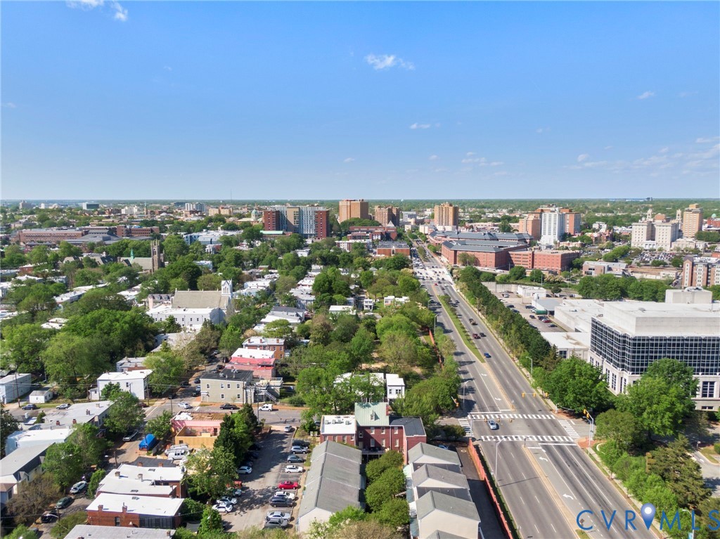 605 Spring Street, Unit B Richmond, VA 23220 - Photo 34 of 42 an aerial view of a city