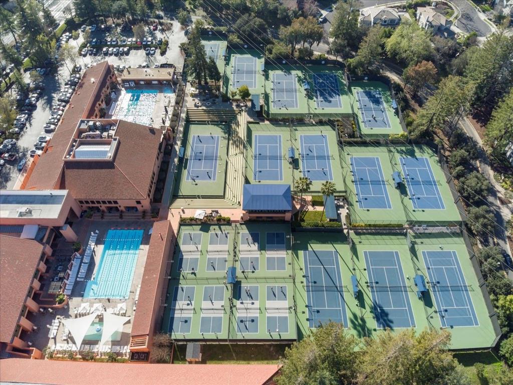 100 Strathmore Place Los Gatos, CA 95032 - Photo 36 of 39 an aerial view of residential houses with outdoor space