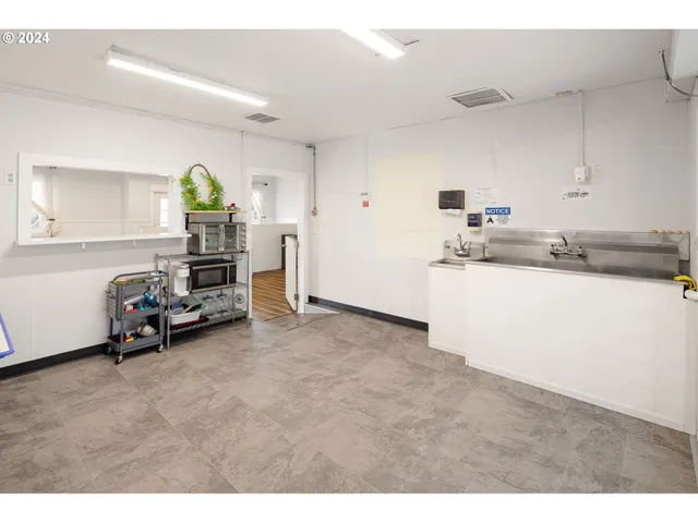 a very nice looking room with a large window