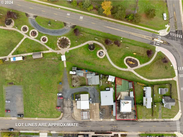 a view of a wooden door