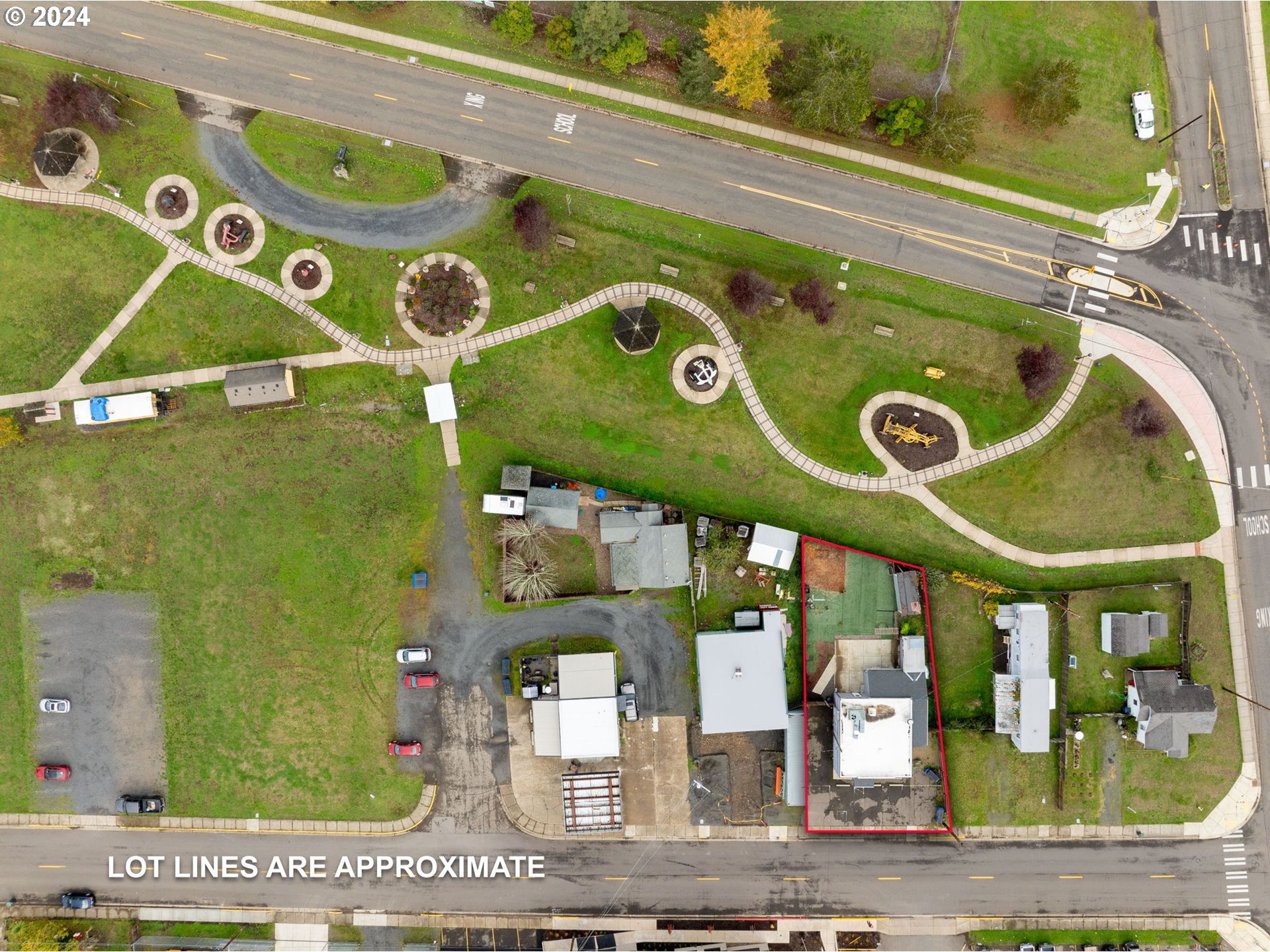 155 East Main Street Lowell, OR 97452 - Photo 4 of 17 a view of a wooden door