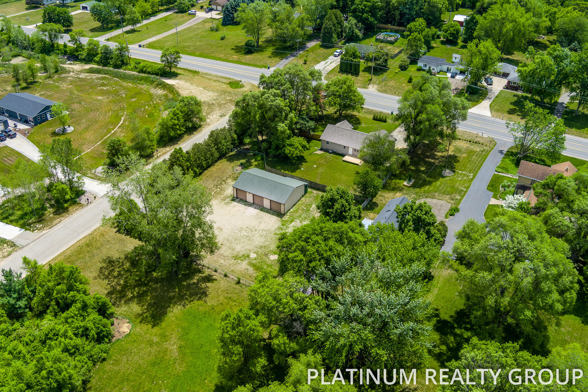1307 10 Mile Road Northwest Sparta, MI 49345 - Photo 12 of 39 Aerial