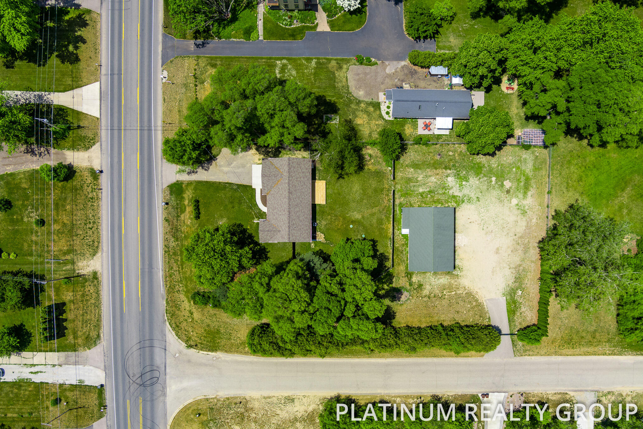 1307 10 Mile Road Northwest Sparta, MI 49345 - Photo 10 of 39 Aerial