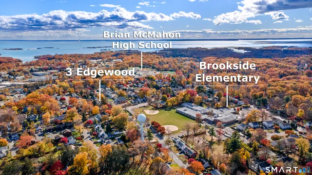 a view of city and ocean