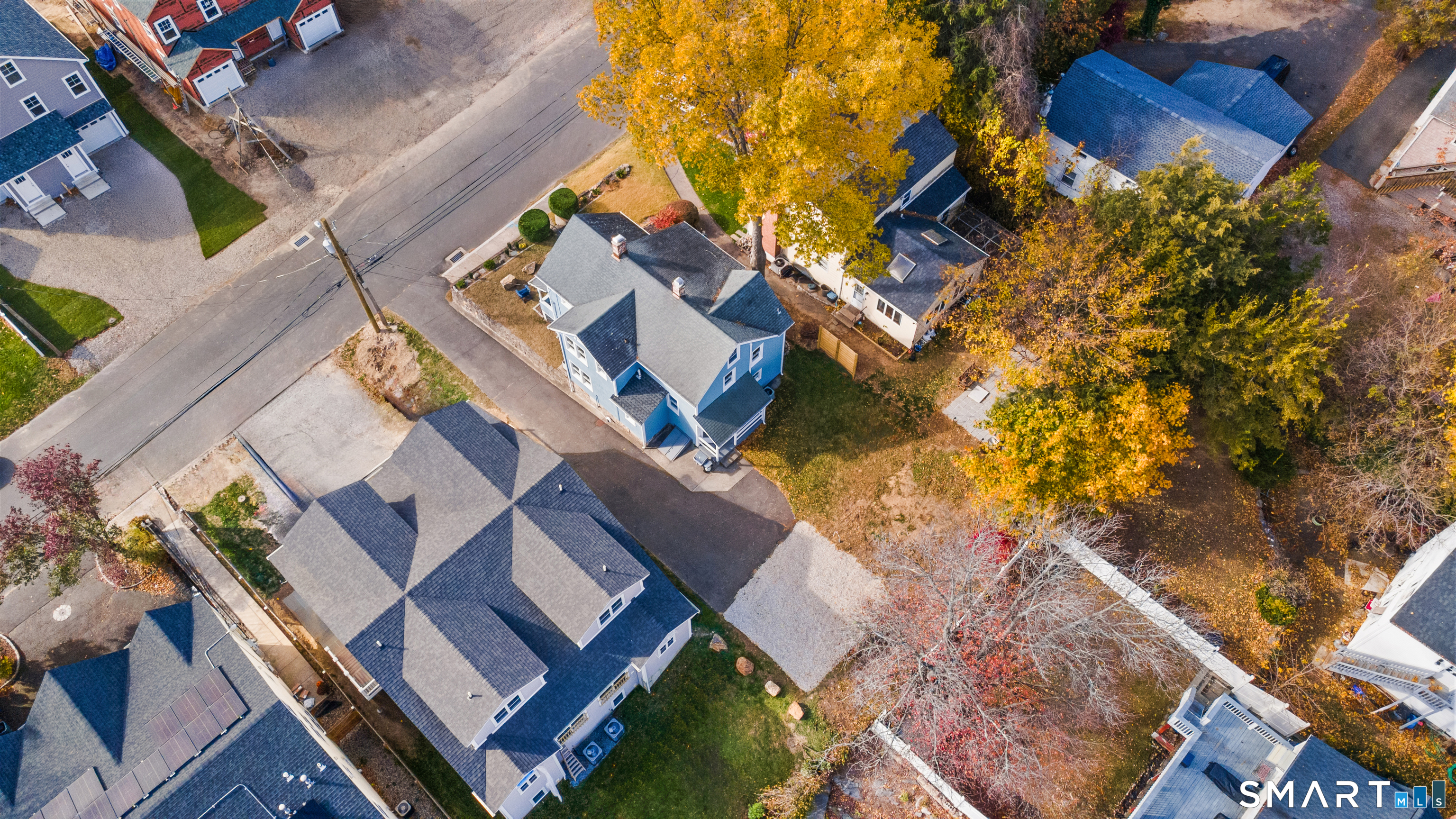 3 Edgewood Street Norwalk, CT 06854 - Photo 9 of 23 an aerial view of a house with a yard