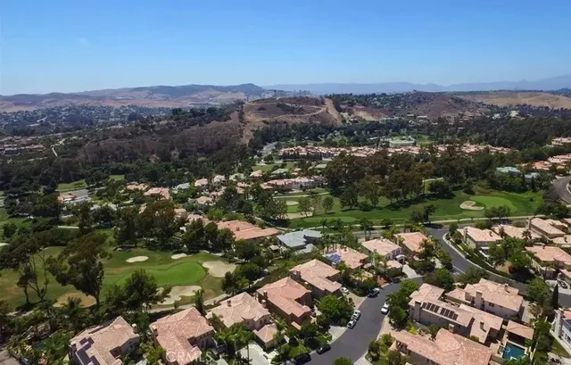 an aerial view of house with outdoor space