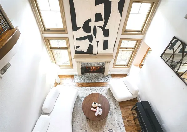 a room with a bed and a window