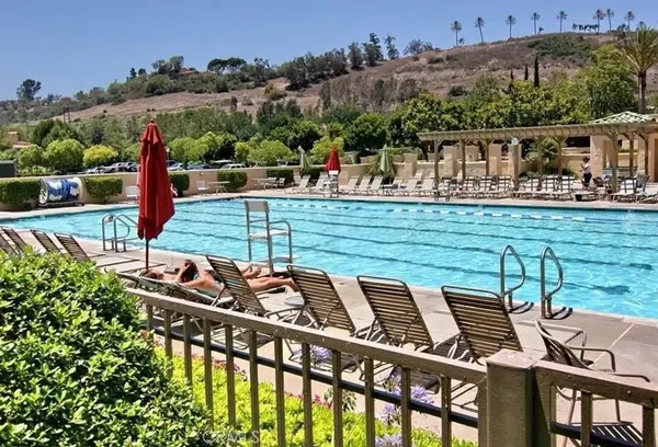 a view of a tables and chairs in the patio