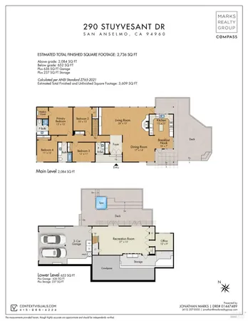 $1,995,000 | 290 Stuyvesant Drive, San Anselmo, CA 94960