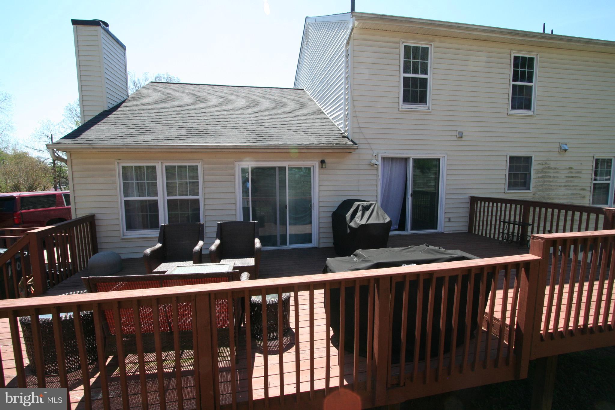 13017 Broadmore Road Silver Spring, MD 20904 - Photo 3 of 79 Exterior Rear with Huge Deck