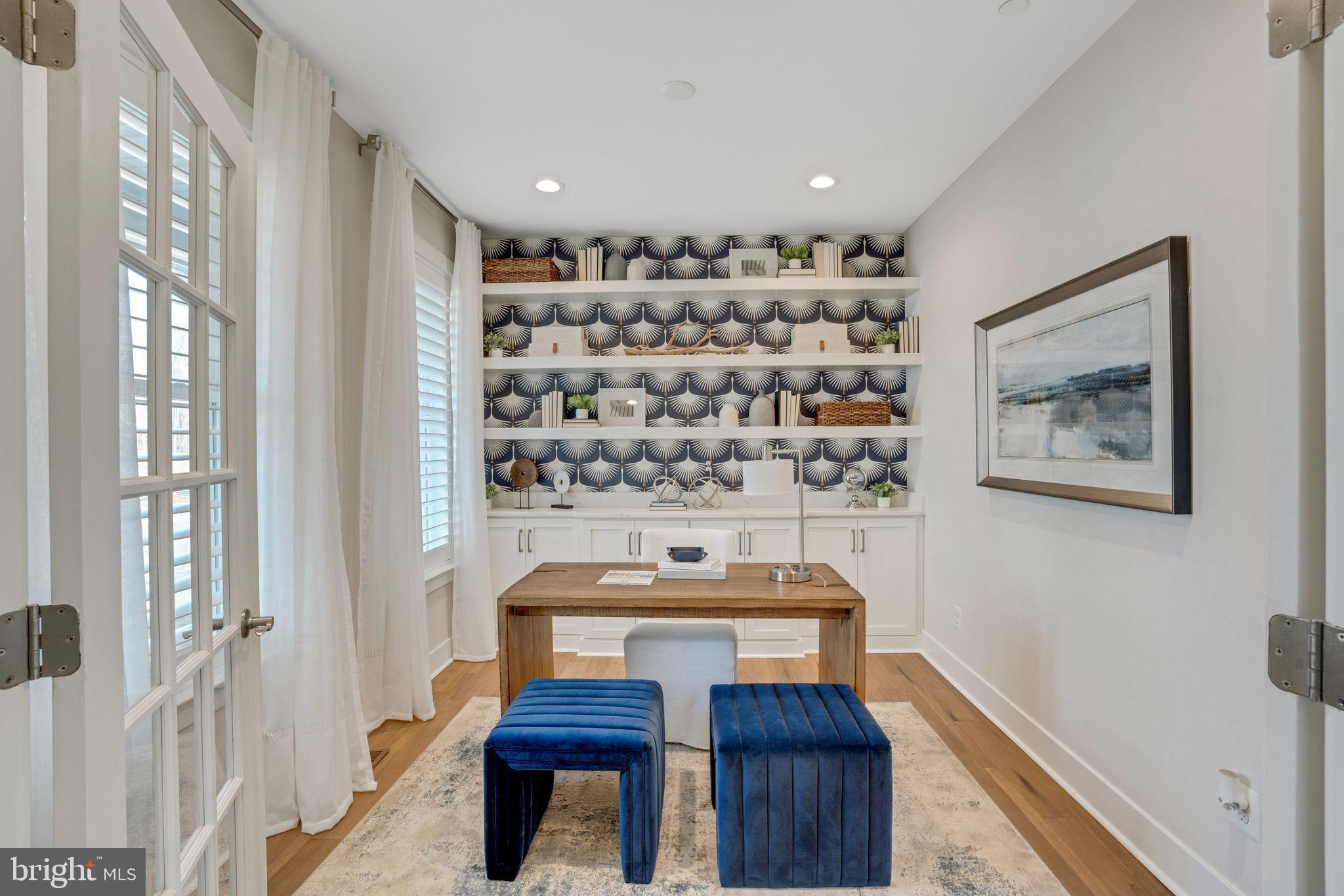 Winterode Way Nottingham, MD 21236 - Photo 12 of 23 Stylish home office with modern decor.