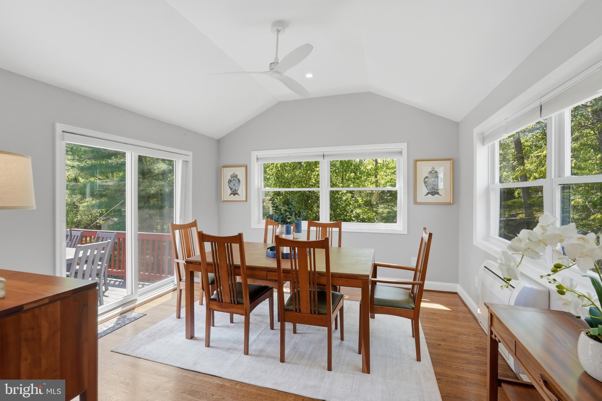 7006 Barnack Drive Springfield, VA 22152 - Photo 15 of 56 a view of a dining room with furniture window and outside view