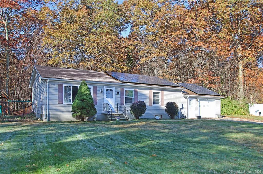 41 Midwood Farm Road East Hampton, CT 06424 - Photo 1 of 1 a front view of house with yard and green space