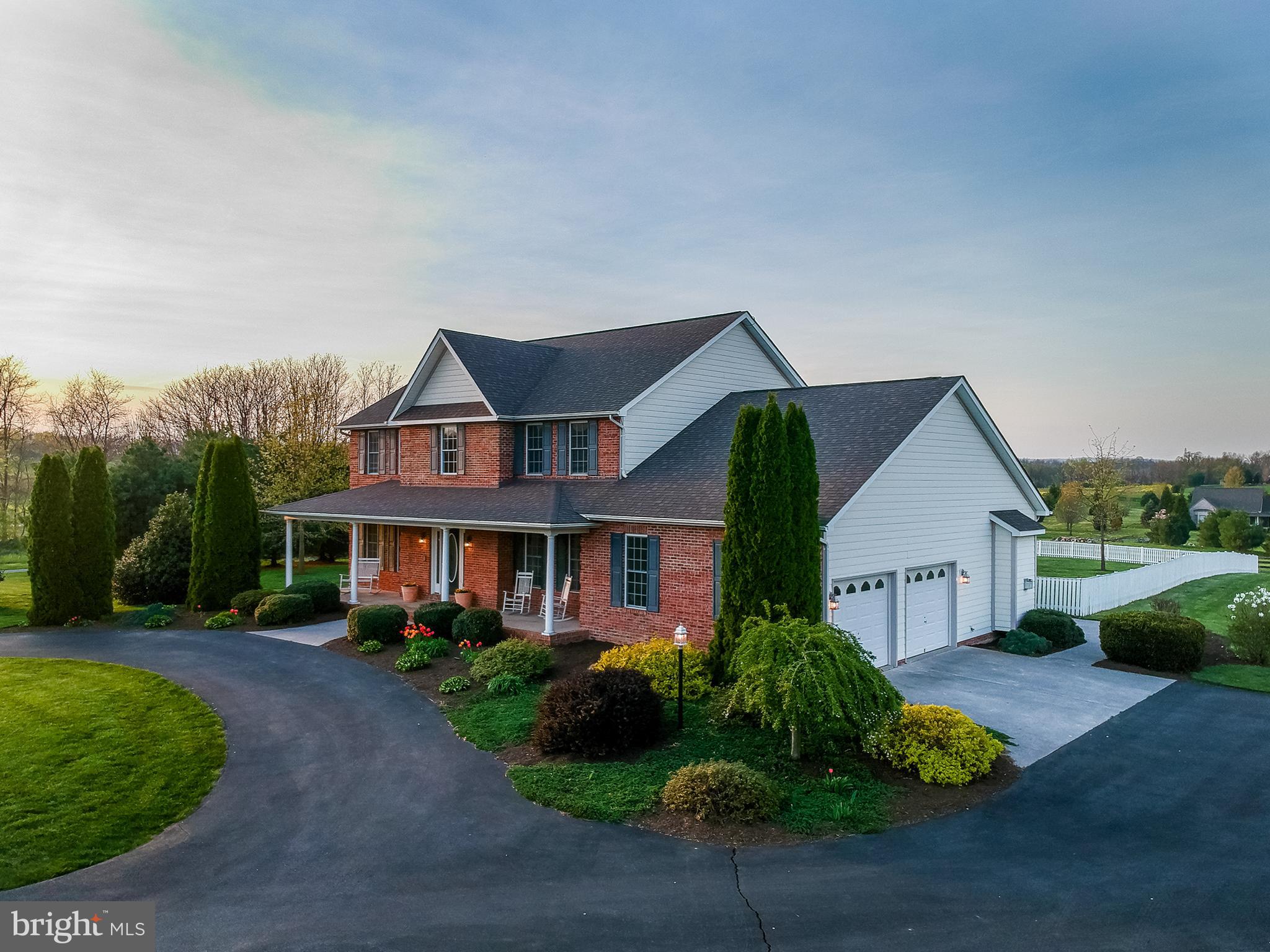 1025 Russell Road Clear Brook, VA 22624 - Photo 1 of 42 Circular Driveway / Side load garage