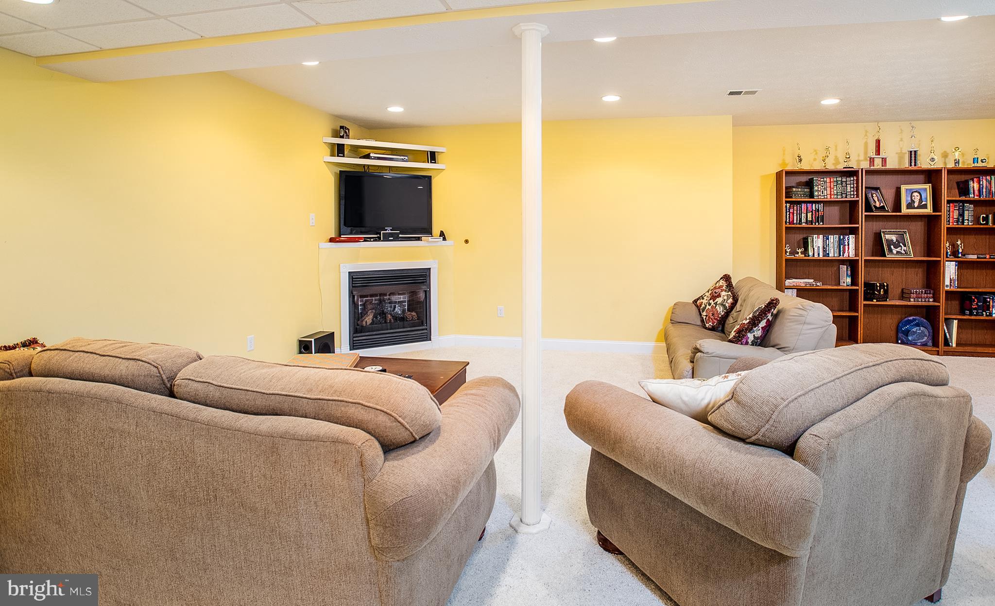 1025 Russell Road Clear Brook, VA 22624 - Photo 29 of 42 Basement / Gas Fireplace